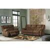 Signature Design by Ashley Tulen-Chocolate Reclining Sofa and Loveseat