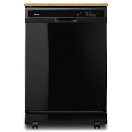 24 black dishwasher