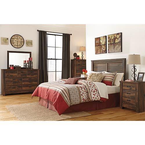 Signature Design By Ashley “Quinden” 4-Piece Queen Bedroom Set