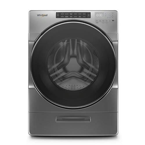 Whirlpool Chrome 4.5 Cu. Ft. Front Load Washer with Load & Go™ XL Dispenser